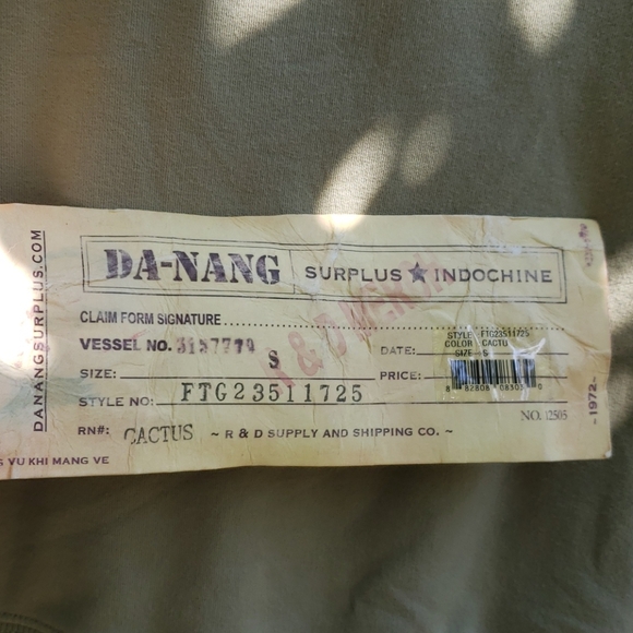 Da-Nang S Short Sleeve Zip Hoodir - Picture 4 of 7